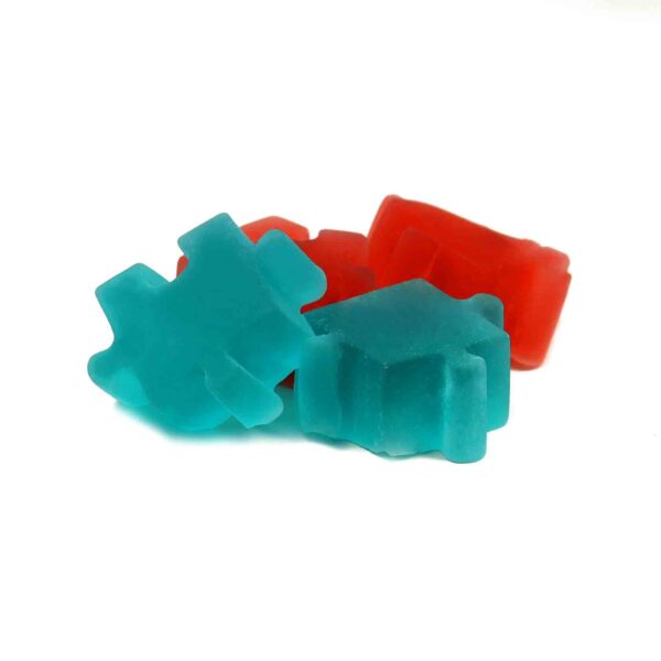 Hawaiian Island & Blue Raspberry Puzzle CBD Gummies | 500mg - Image 2